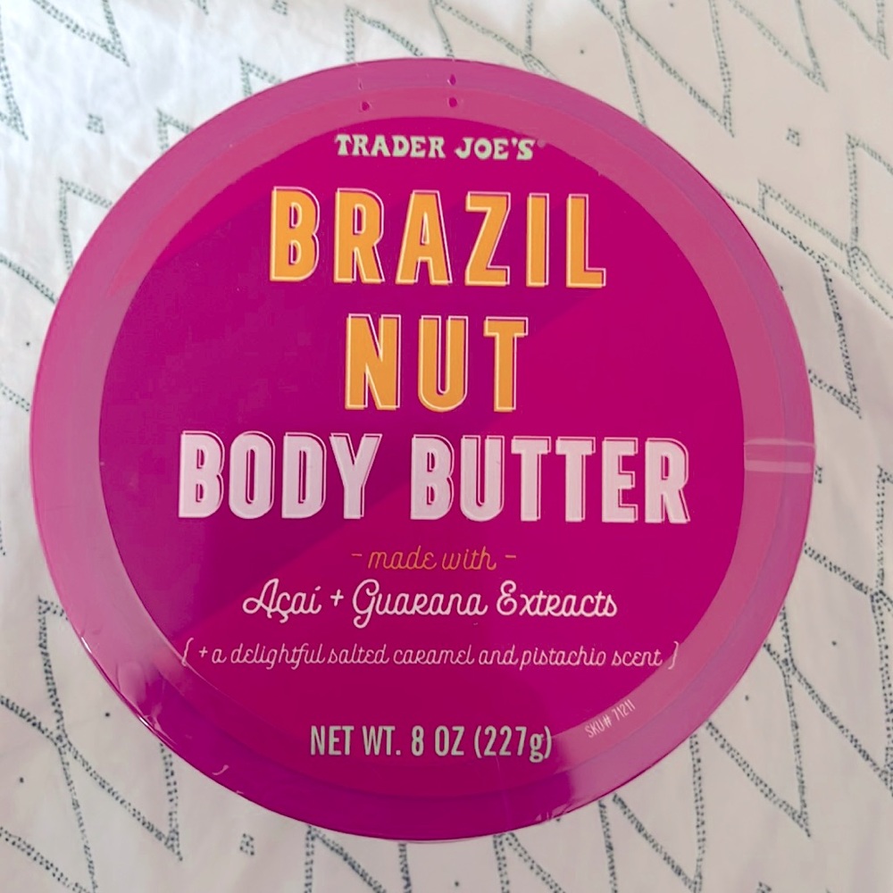 Trader Joe’s Brazil Nut Body Butter